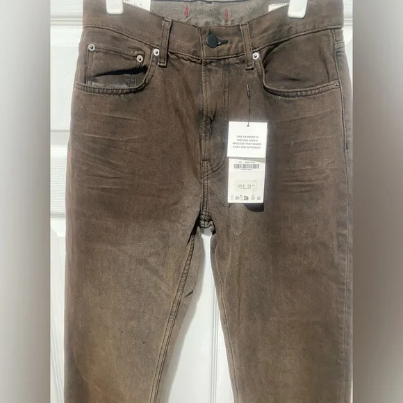 Zara Dark Brown Jeans/Size 6 - Picture 3 of 6